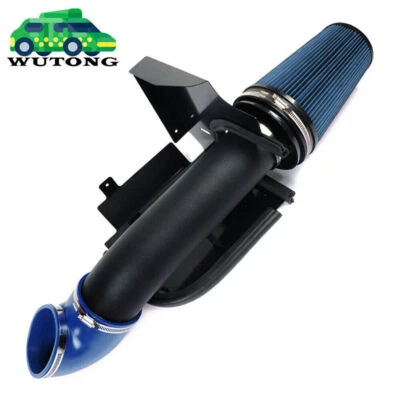 4" BLUE Cold Air Intake+Heat Shield Kit For 99-06 GMC/Chevy V8 4.8L/5.3L/6.0L - Image 1 of 4