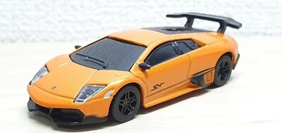 UCC Kyosho 1/72 LAMBORGHINI MURCIELAGO LP 670-4 SV ORANGE diecast car model - Image 1 of 4