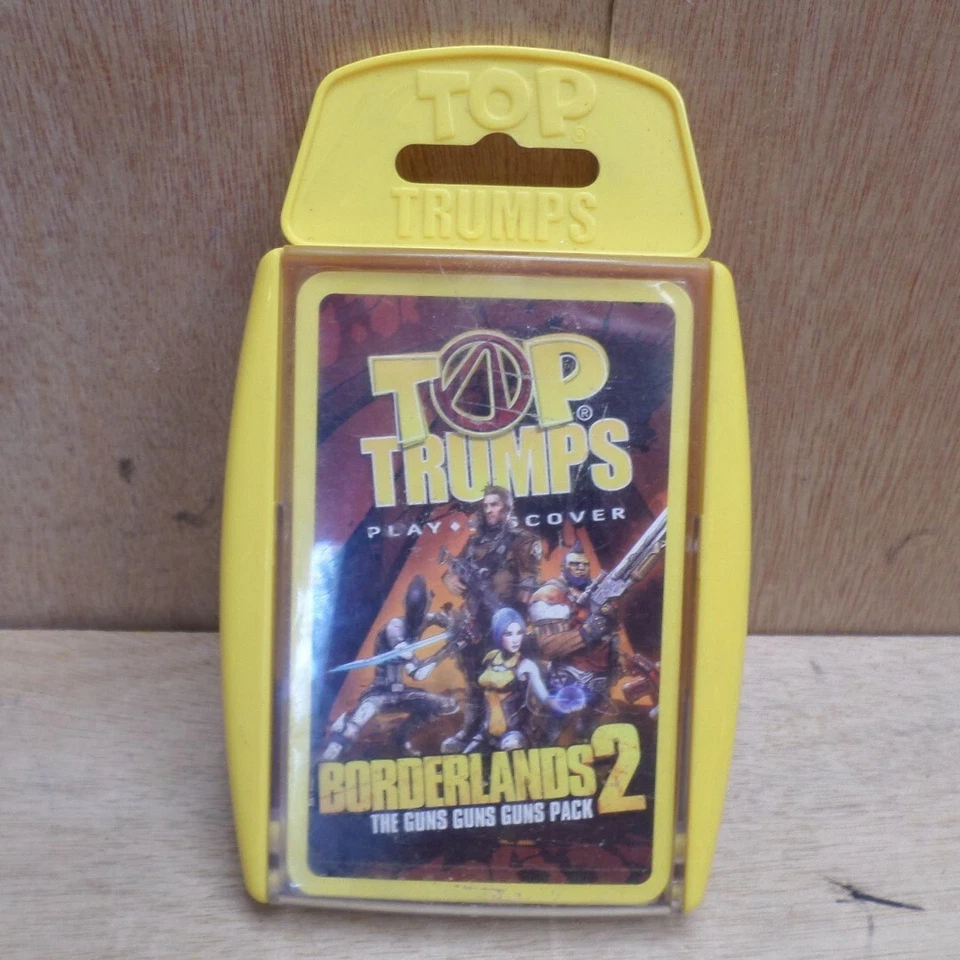 Borderlands 2 Top Trumps Guns Guns Guns Pack LTD Promo New Sealed inc UK P+P - Image 1 of 4
