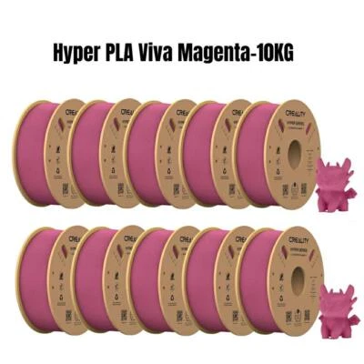 10KG Creality 3D 打印机长丝 Soleyin Ultra PLA/Hyper PLA 1.75 毫米高速 — 第 1/4 张图片