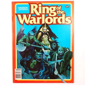 RING OF THE WARLORDS #1. SANJULIAN WALLY WOOD NICOLA CUTI. WARREN 1979. 7.5/8 - Picture 1 of 3