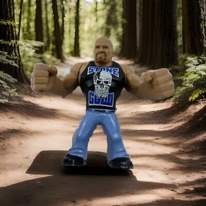 WWE Stone Cold Steve Austin Rumbler WWF Wrestling Action Figure Toy - Picture 1 of 6