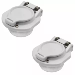 Accesorio de pared de seguridad para piscina con cerradura de vacío Hayward Vac Lock W400BWHP blanco - Imagen 1 de 7