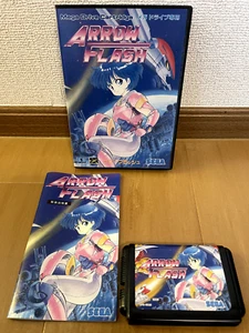 Arrow Flash Mega Drive Japan (Original Box and Manual) - Picture 1 of 17