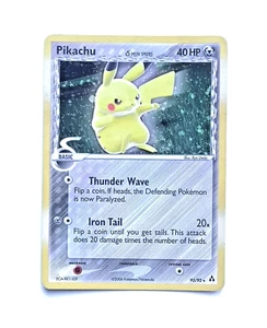 PIKACHU (Delta) 93/92 Secreto Raro Holoswirl Ex Legend Maker - Tarjeta Pokémon - Imagen 1 de 3