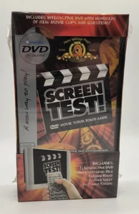 Screen Test DVD Movie Trivia Board Game 2004 Factory Sealed Never Opened - Picture 1 of 6