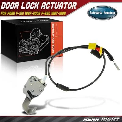 Upper Door Latch w/ Cable for Ford F-150 1997-2003 F-250 1997-1999 Rear Right RH - Image 1 of 4