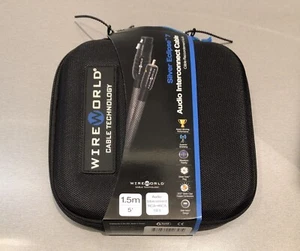 Wireworld Silver Eclipse 7 Stereo Audio Interconnect Cables RCA to RCA 1.5m/pr - Picture 1 of 7