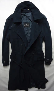 STRELLSON OF SWITZERLAND MENS COAT TRENCH SIZE 48 JACKET - Picture 1 of 3