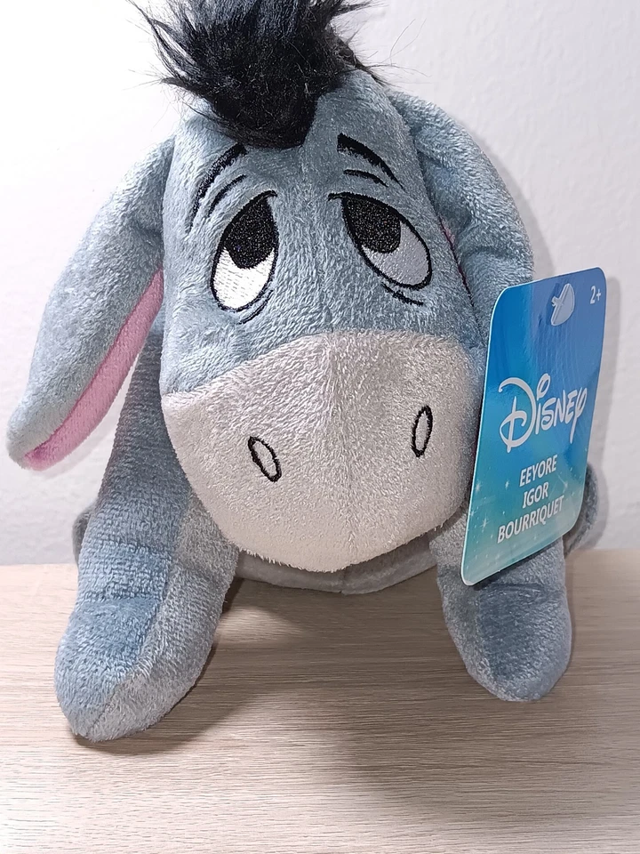 *FREE SHIP* 8" Eeyore Winnie the Pooh Super Soft Plush Disney - Image 1 of 4
