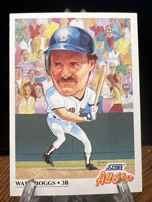 1991 Score #393 All-Star Team Wade Boggs - Boston Red Sox - Image 1 of 2