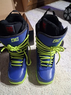Botas de snowboard DC Phase 15 azules con cordones para hombre Foto 1 de 4