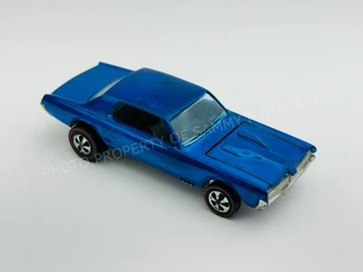 Hot Wheels Redline CUSTOM COUGAR Blue HK Dark Interior Very Nice !! - Image 1 of 4