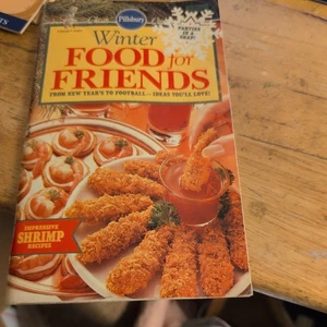 1989 Classic Pillsbury Cookbooks Winter Food For Friends #107 Collector Gift Eat - Bild 1 von 2