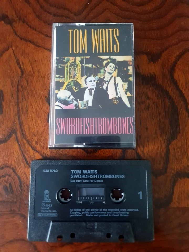 Tom Waits - Swordfishtrombones - 1983 - Re - Black Shell - Play Tested - Image 1 of 3