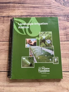 Landscape Irrigation Auditor Textbook Irrigation Association 2nd Ed Unused - Imagen 1 de 7