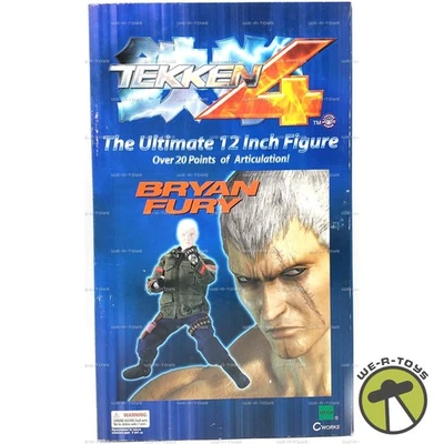 Boneco de ação Tekken 4 Bryan Fury The Ultimate 12" 2001 Epoch #5540 - Imagem 1 de 4