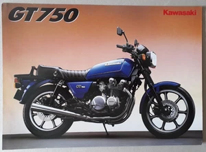 Kawasaki GT750 Brochure / Leaflet c.1989 - Z750-P7 - Picture 1 of 2