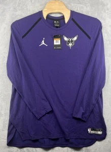 Camisa Jordan Charlotte Hornets Elite Shooter Manga Larga Equipo Emitida 2XLT NUEVA CON ETIQUETAS - Imagen 1 de 9