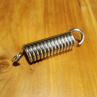 Schwingfeder Feder Ø6 x 145 mm Hängesessel Boxsack Gehärteter Verzinkter Stahl - Bild 1 von 2