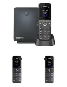 Teléfono IP Yealink W73P Paquete de Base W70B y 2 Unidades W73H Teléfono Nuevo - Imagen 1 de 5