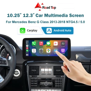 For Benz G Class G63 Wireless CarPlay Android Auto Car Multimedia Touch Screen - Picture 1 of 20