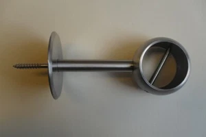 Portacorda in acciaio inox 30/40 mm V2A supporto per corda funi corrimano VA - Foto 1 di 8