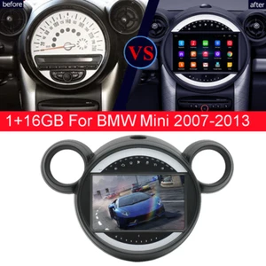9" Android 11 Car Radio Stereo GPS Wifi Player For 07-13 BMW Mini Cooper R56 R60 - Picture 1 of 12