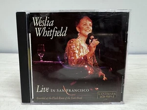 Vintage Weslia Whitfield - Live In San Francisco (1991, CD) Like New - Picture 1 of 6