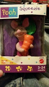 Winnie the Pooh Piglet Squeezie Toy by Mattel Ages 3-24 Months SEALED RARE!!!!!! - Picture 1 of 2