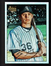 2007 Bowman Heritage RAINBOW FOIL #241a Ryan Sweeney CHICAGO WHITE SOX