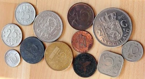 Netherlands and Dutch Colonies Lot of 12 Different Coins - Picture 1 of 1