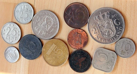 Netherlands and Dutch Colonies Lot of 12 Different Coins Cover