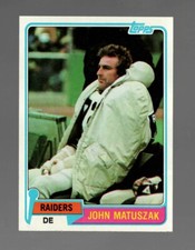 1981 Topps #255 John Matuszak Excellent/NM