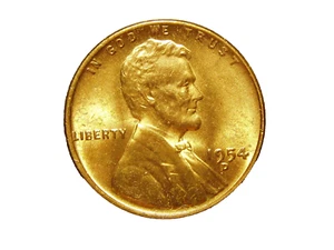 1954-D UNC Lincoln Wheat Cent #1 - Bild 1 von 2