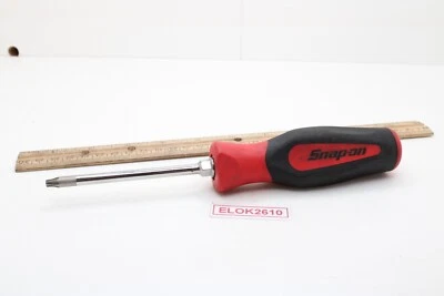 Snap-on SGDTRX425B H25 Tamper Torx Red/Black Soft Grip Screwdriver USA - Изображение 1 из 4