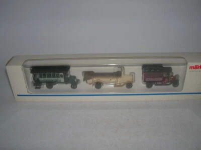 Märklin H0 3er-Set historische LKW Oldtimermodellset Rarität 1:87 Art 1885 - Bild 1 von 3