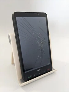 HTC HD2 Black Unlocked 1GB 4.3" Windows Cracked Incomplete Faulty #S07 - Picture 1 of 14