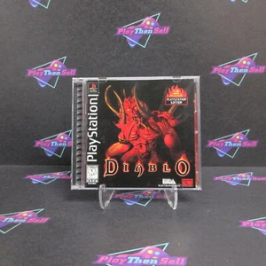 Diablo PS1 PlayStation 1 + Reg Card Complete - 1 Year Warranty EX Cond - Picture 1 of 5