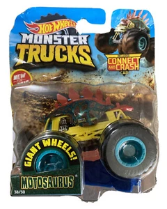 NUOVO assortimento Hot Wheels Monster Trucks 38:50 pressofuso Motosaurus - Foto 1 di 2