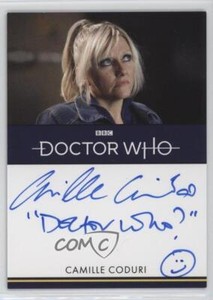 2023 Rittenhouse Doctor Who Series 1 to 4 Inscription Auto Camille Coduri
