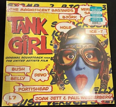 *Sealed* TANK GIRL soundtrack Aqua Blue Vinyl Foto 1 de 2