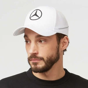 Gorra gorra de béisbol Mercedes AMG Petronas F1 Team 2022 - BLANCO - STOCK DEL REINO UNIDO VENDEDOR - Imagen 1 de 8