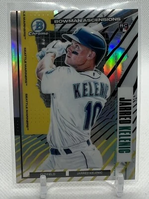 2021 Bowman Chrome RC Jarred Kelenic Ascensions Refractor #BA-17 CASE HIT! - Image 1 of 2