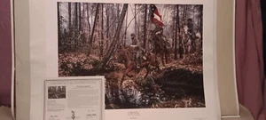 Limited Edition Lithograph, "Message for Jackson" By John Paul Strain - Picture 1 of 6