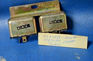 NOS 1974-93 Plymouth Dodge Chrysler Power Door Lock Convertible Top Relay Mopar - Picture 1 of 7