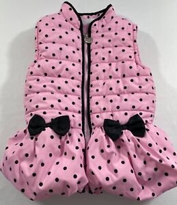 TODDLER KIDS HEADQUARTERS PUFFER QUILTED BALLOON BOTTOM VEST SIZE 4T