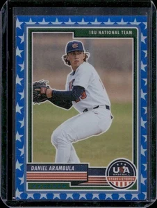 Daniel Arambula 2023 USA stelle e strisce blu Prizm /75 - Foto 1 di 3