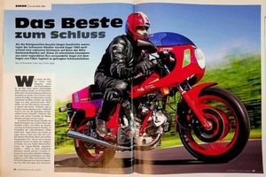 Motorrad Classic 1997) Ducati 1000 Mike Hailwood Replica mit 76PS in einer selte - Bild 1 von 2