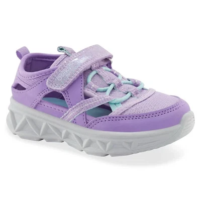 Sandalia OshKosh B' Gosh para niñas pequeñas duradera talla 7 púrpura Foto 1 de 4